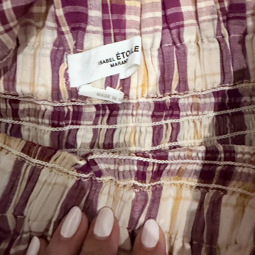 Isabel Marant Multicolor Plaid Shirt and Shorts Set - Picture 4 of 6